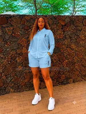YSL Linen 2pc Ladies Set