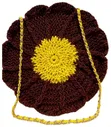 Handmade Crochet Bag - Mummy & Daughter Daisy Flower - 4