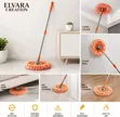 Rotatable Cleaning Mop with Adjustable Long Handle - 5