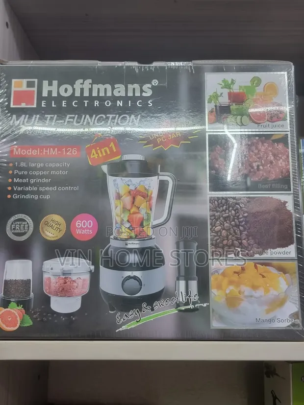 Hoffman Multi-Functional Cell Wall Breaking Food Processor - 1