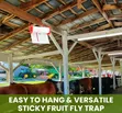 ZHH Flying Insect Glue Sticker Trap - 4