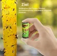 4pcs Sticky Hanging Fly Trap Catcher - 4