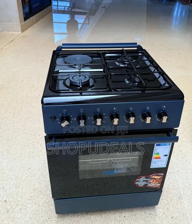 Pixel Cooker 60x60 3+1 Black Auto Ignition Rotisserie - 1
