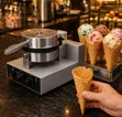 Commercial Electric Waffle Cone Baker Machine - 3