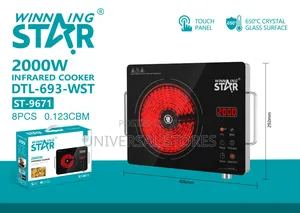 Winningstar Electric Infrared Cooker Vitro Ceramic Panel