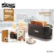 DSP Large 4 Slice Toaster - 1400W, 7 Temp Settings - 3