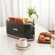 DSP Large 4 Slice Toaster - 1400W, 7 Temp Settings - 4