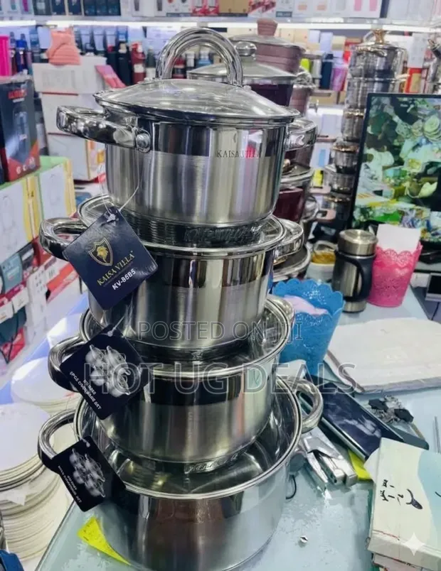 Kaisa Villa 4pcs Stainless Steel Cookware Set - Silver - 1