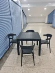 Simplive Plastic Dining Table and 4 Chairs - 2