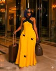 Butterfly Halter Neck Sundress - 2