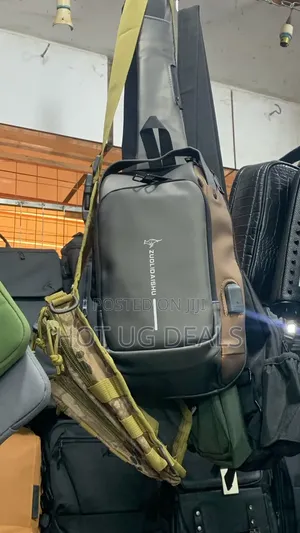 Crossbody Travel Chest Pack with USB Charger & Lock