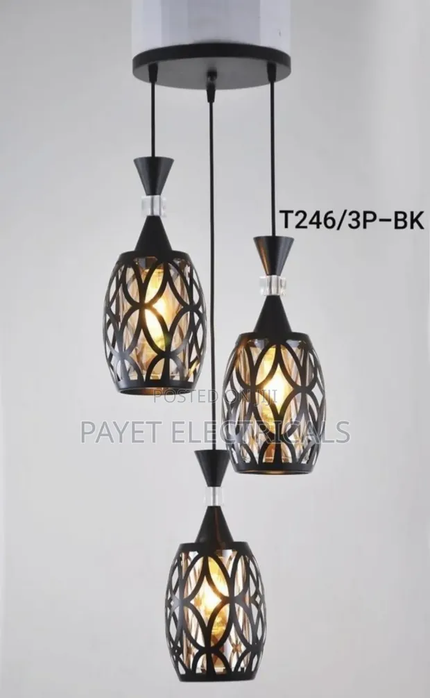 T246/3p Pendant Light - 1