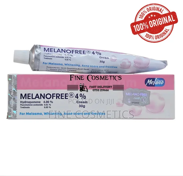 Melanofree 4% Hydroquinone Tretinoin Whitening Cream - 1