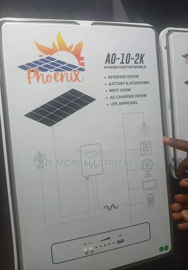 1000W Inverter Battery with MPPT Charge Controller - 1