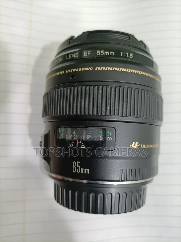 Canon EF 85mm f/1.8 Prime Lens - 1