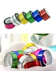 12 Pcs Colourful Decorative Glitter Adhesive Tape Rolls - 2