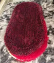Golden Oval Bedside Rug / Door Mat - 2