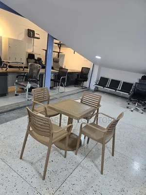 Brand New Outdoor Plastic Table and Chairs Set