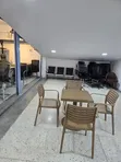 Brand New Outdoor Plastic Table and Chairs Set - 3