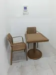 2 Seater Plastic Dining Table and Chairs - 1