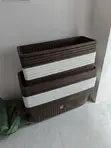 Extra Large Rectangular Plastic Flower Pots - 2