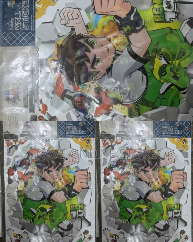 Ben 10 5D Design Wall Sticker - 1