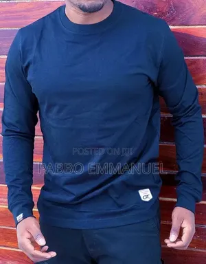 Men's Round Neck Long Sleeve T-Shirt