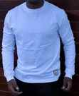 Men's Round Neck Long Sleeve T-Shirt - 2