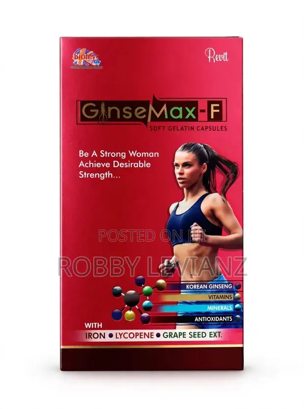 Ginsemax F Capsules - Multivitamin for Women - 1