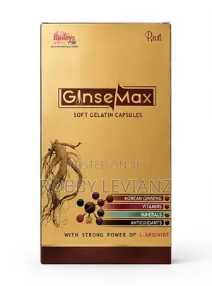 Ginsemax Soft Gel Capsules - Men's Strength & Vitality
