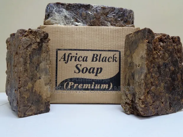 Raw African Black Soap - Organic Unrefined from Ghana (500gm) - 1