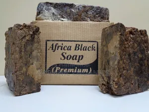 Raw African Black Soap - Organic Unrefined from Ghana (500gm)
