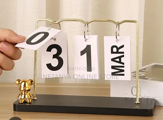 Stylish Flip Desk Calendar - 1