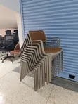 Durable Plastic Dining Chairs (Set of 4) - 2