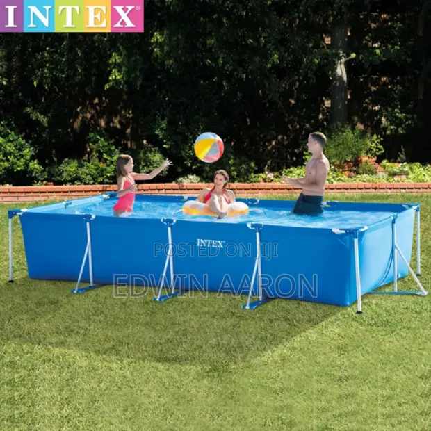 Intex 4.5m Rectangular Swimming Pool - 1