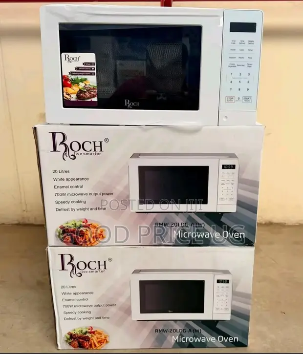 White Roch 20L Digital Microwave Oven - 1