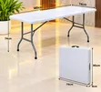 Foldable Plastic Table - Indoor/Outdoor - 2