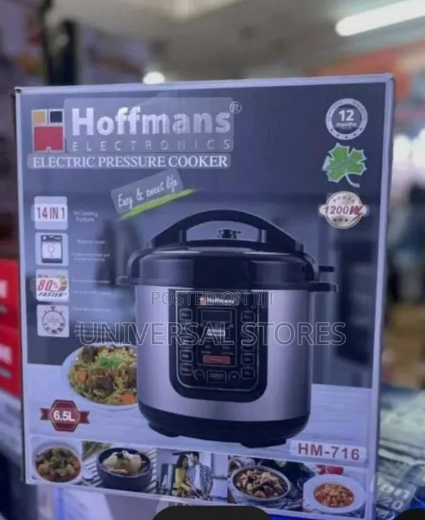 14L Hoffmans HM-721 Electric Multifunction Pressure Cooker - 1