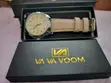VA VA VOOM Luxury Watch - Cream Waffle Dial - 1