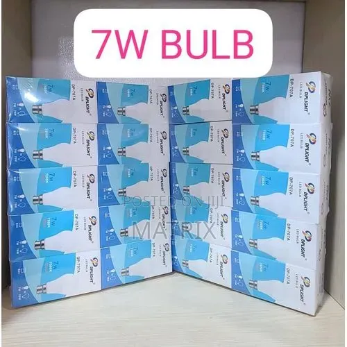 7 Watt LED Bulbs (10pcs) - White - 1