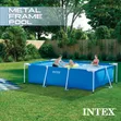 Large Rectangular 3m Metal Frame Swimming Pool - 2