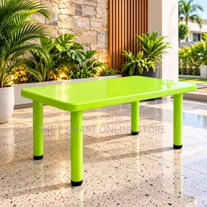 Modern Study Kids Plastic Table - Green