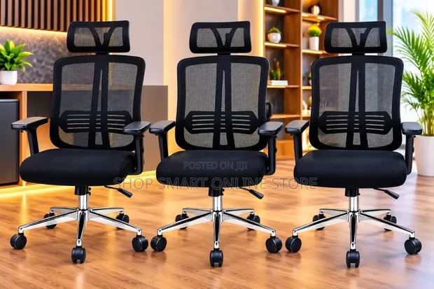Ergonomic Adjustable Office Chair - Brand New - 1