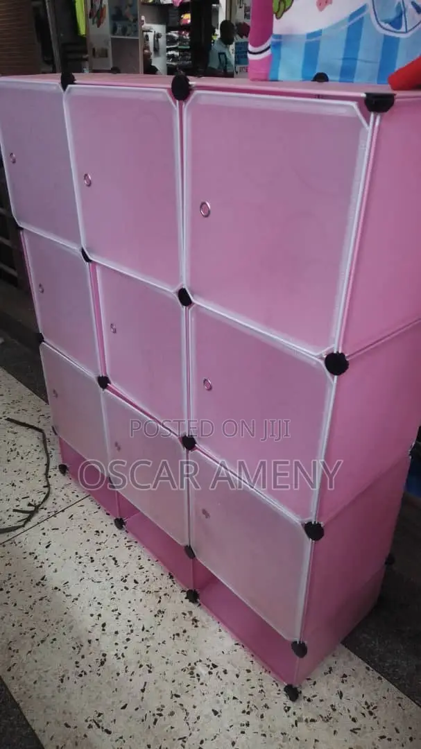 3-Column Plastic Closet - 1