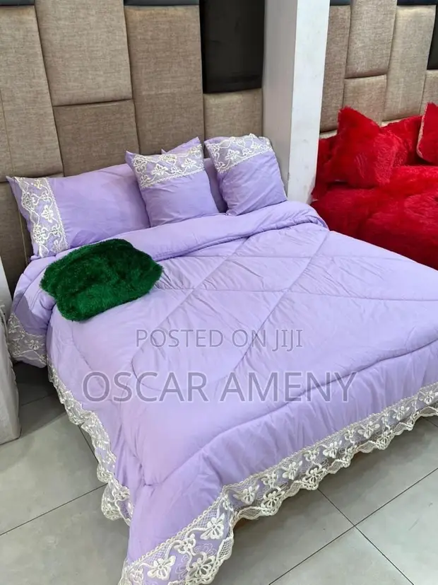 VIP Lace Duvet Set with 2 Cushion Covers & 2 Pillowcases - 1
