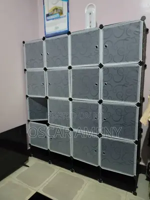 4-Column Plastic Closet