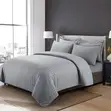 Plain Duvet Set with 2 Pillowcases & 1 Bedsheet - 2