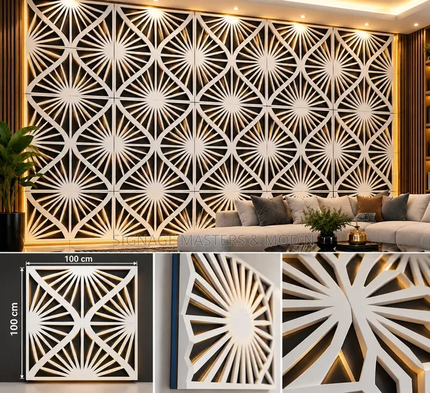 Home Interiors Starburst 3D Wall Panels - 1