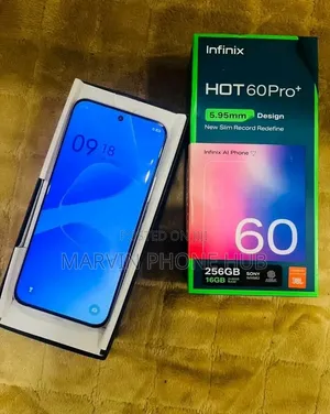 New Infinix Hot 60 Pro+ 256GB Gray