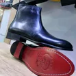Versace Executive Leather Boots - 4